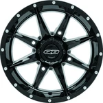 Quad Boss Slicer Wheels 20X7, 4/137, 4+3 Gloss Black/machined 608592. Fixed Price $395.99.