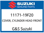 Suzuki Oem Part 11171-19F20 Cover, Cylinder Head Front. Fixed Price $144.26.