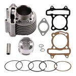 Goofit 57.4MM Bore Cylinder Kit With Piston For Stroke GY6 150CC Atv 157QMJ.... Fixed Price $40.99.