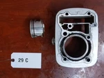 Honda Shadow 2006 VT600C Rear Rr Cylinder Headwith Piston 12110-MR1-830. Fixed Price $150.00.