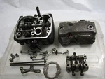 Honda 1983 1984 VT500 Ft Ascot Oem Rear Top End NO.2 Cylinder Head Cover. Fixed Price $100.00.