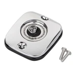 Chrome Front Brake Master Cylinder Cover For Harley Touring Dyna Street Bob Fxdb. Fixed Price $20.98.