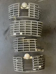1985 - 1998 Honda Shadow VT1100 Front Rear Engine Cylinder Head Cover Fins. Fixed Price $15.75.