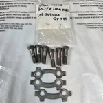 Oem Suzuki GT380 Brake Rotor Bolts & Lock Tabs Set 1974 Vintage Disc Hardware. Fixed Price $17.10.