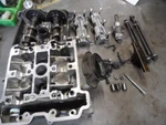 1999-2002 2001 Suzuki SV650S Rear Cylinder Head Complete 11103-20F30 Oem B-9. Fixed Price $159.50.