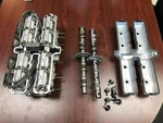 Yamaha Yzf 600 97-07 Engine Top End Cylinder Head With Camshafts And Valve Cover. Fixed Price $79.99.
