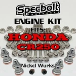 Engine Kit For Honda Specbolt Nickel Wurks (titanium Look). Fixed Price $56.99.