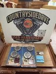 2 Set Pro-one Signal Covers Red & Amber Lenses Harley 1986-07 Touring Roadking. Fixed Price $180.00.