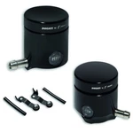 Ducati By Rizoma Front Brake & Clutch Reservoir Set, Black, Panigale V2, Tanks. Fixed Price $271.26.