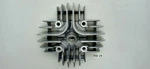 Yamaha V75 Chappy LB80 U7E Cylinder Head Nos 440-11111-00. Fixed Price $45.00.