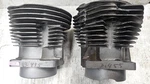 1948-UP Std & +.010 Bore Panhead Pair Cylinder 16492-48 Knuckle Harley P724. Fixed Price $750.00.