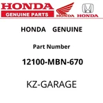 Honda Genuine Cylinder 12100-MBN-670 New. Fixed Price $792.88.