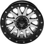Quadboss Wagon Wheel 14X7, 4/137, 5+2, Black/machined RT-GW106147137MBB. Fixed Price $188.99.
