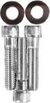 Drag Specialties Triple Tree Pinch Chrome Socket-head Bolt Set Knurled MK120. Fixed Price $19.47.