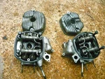 78-83 Honda GL500 CX500 Oem Cylinder Heads + Rocker Cover Set 12210-MA1-020. Fixed Price $112.49.
