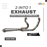Gnarly 2-INTO-1 Exhaust Harley Touring 1996 2016 1340 1690CC Twin Cam. Fixed Price $495.26.