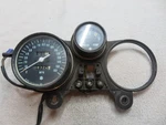 Suzuki Used GT750 Le Mans 1974-1977 Speedometer & Temperature Gauge Bracket. Fixed Price $182.54.