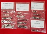 Honda 1973-1978 M1 Elsinore Polished Stainless Engine Bolt Kit Set. Fixed Price $32.95.