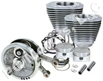 S&s Cycle 96" Natural Sidewinder Big Bore Stroker Evo Engine Motor Kit, Free S&h. Fixed Price $2699.99.