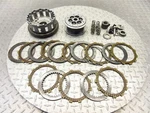 2007 07-08 Kawasaki ZX6R Ninja ZX600P Clutch Basket Inner Outer Plates Oem. Fixed Price $75.56.