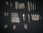 Indian Italjet S5K2 MM5A MM5B JC5A Mini Stainless Engine Bolt Set Kit. Fixed Price $23.10.