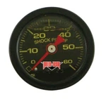 Mid Usa 0-60 Psi 1.5" Black Face Liquid Filled Oil Pressure Gauge Harley 88036. Fixed Price $29.95.