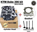 Fit For Ktm Duke 390 Cylinder Head With Intake, Exhaust Valve & Gasket Kit. Fixed Price $167.39.