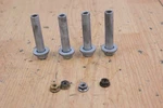 1973 Honda Cr 250 Elsinore Cylinder Head Bolts With Washers. Fixed Price $79.00.