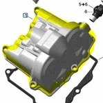 New Oem Can-am Spyder 2008-2016 Gs Rt SE5 SM5 Valve Cover Front 420611320. Fixed Price $73.99.