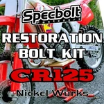 Specbolt Restoration Kit For Honda Fasteners Nickel Wurks. Fixed Price $250.00.