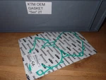Ktm Oem 50430039000 Gasket Engine Case. Fixed Price $12.50.