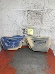 Late Triumph T140 Bonneville 750 Side Cover Set. Fixed Price $229.95.