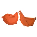 Polisport Clutch & Ignition Cover Kit For Ktm Exc 450/500, Husqvarna Fe 450/501. Fixed Price $33.03.
