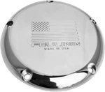Feuling American Flag Logo Derby Covers Show Polished 9151. Fixed Price $159.95.