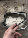 1980 - 1983 Honda Goldwing GL1100 Chrome Valve Covers Drag Specialties. Fixed Price $65.00.