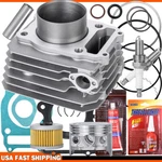 Cylinder Gasket Piston Top End Kit For Honda Big Red ATC250SX ATC250ES 85-87. Fixed Price $108.95.