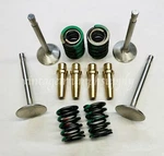 Triumph Cylinder Head Rebuild Kit 650-750 1964-1979 Valves Guides .002 Oversize. Fixed Price $199.95.