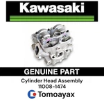 11008-1474 Kawasaki Oem Cylinder Head Assembly Genuine Motorcycle Engine Part. Fixed Price $493.35.