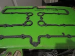 Nos Kawasaki 1974-1979 KZ650R Oem Valve Cover Gasket PN:11009-1025. Fixed Price $27.99.