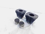 Pair Harley Davidson Sportster 883 Black Engine Cylinder Barrel Jugs W/ Pistons. Fixed Price $99.99.