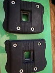 Harley Davidson Sportster 883 & 1200 Black Cylinder Head Cover Rocker Boxes. Fixed Price $95.00.