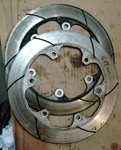 Honda V65 Sabre Front Brake Disc Rotor Disk VF700 VF1000 VF1100 CB700SC Pair Set. Fixed Price $19.99.