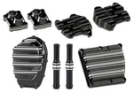 Arlen Ness 5-PIECE Black 10-GAUGE Engine Cover Kit 2017-2019 M8 Harley Touring. Fixed Price $1538.77.