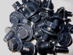 Hex Head Double Washer M8 8MM 1.25 Coarse 10MM Thread "lot Of Bolts. Fixed Price $14.95.