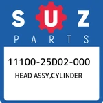 11100-25D02-000 Suzuki Head Assy,cylinder 1110025D02000, New Genuine Oem Part. Fixed Price $1092.56.