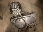 82 Kawasaki KZ-250 Belt Drive Engine Lower End Only, No Top. Fixed Price $199.00.