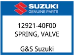 Suzuki Oem Part 12921-40F00 Spring,valve. Fixed Price $16.27.