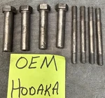 Hodaka Super Rat Cylinder Head Bolts & Stud # 981002 942503 Combat 97. Fixed Price $24.50.