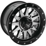 Quadboss Wagon Wheel 14X7, 4/156, 4+3, Black/machined RT-GW106147156MBA. Fixed Price $188.99.