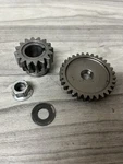 1993 Kawasaki KX125 Crank Drive And Idler Gears 59051-1249 13097-1302. Fixed Price $24.99.